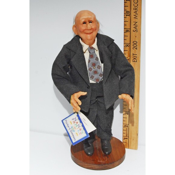 Nana's Family by Richard Simmons Doll "Uncle Jake" In Suit Pre Owned - Picture 1 of 4